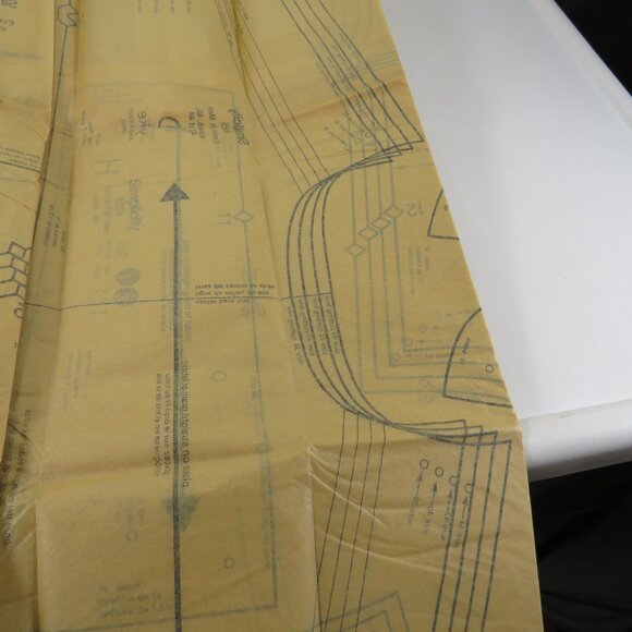 Simplicity 8725 Clothing Pattern Extra Tall Mens 38-44 Shirt UNCUT - Picture 10 of 12